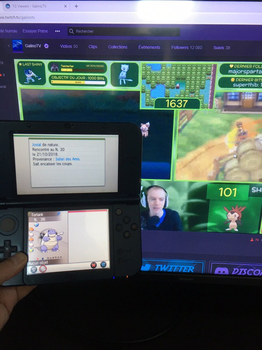 ElrikDark's tweet photo. @GalinoTV @CocoPepS Capturé safari ami pokémon X https://t.co/nnj2nvA93t