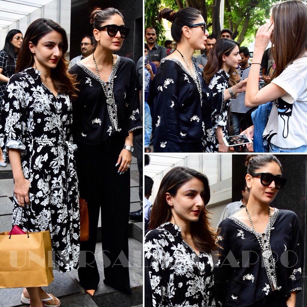 Bebo out with her sis-in-law Soha and some other fraaaanz for lunch in Bandra 
FOLLOW #Univrsalmediapro 
#bollywood #kareenakapoor #kareenakapoorkhan #sohaalikhan #bollywoodstyle #bollywoodfashion #bollywoodactress #bandravibes #bandrascenes