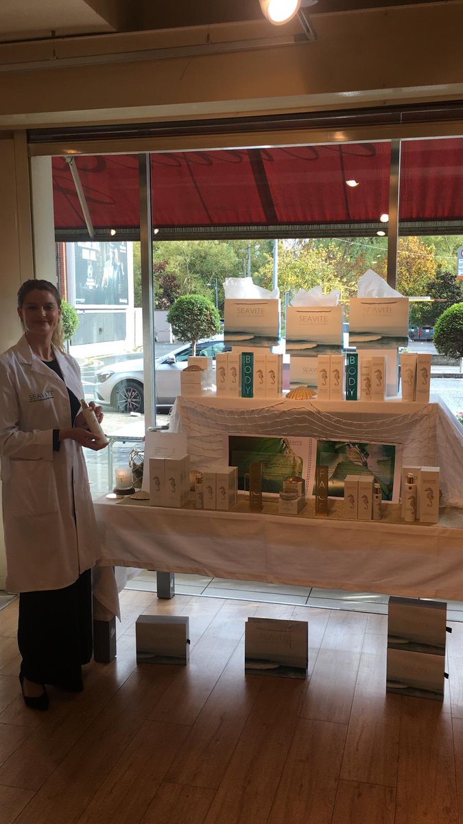 Wildeandgreen's tweet photo. Come in and meet the lovely Suzanne for a Seavite skincare consultation today. Have a wonderful Sunday. ❤️ https://t.co/gB0R8bbUi6