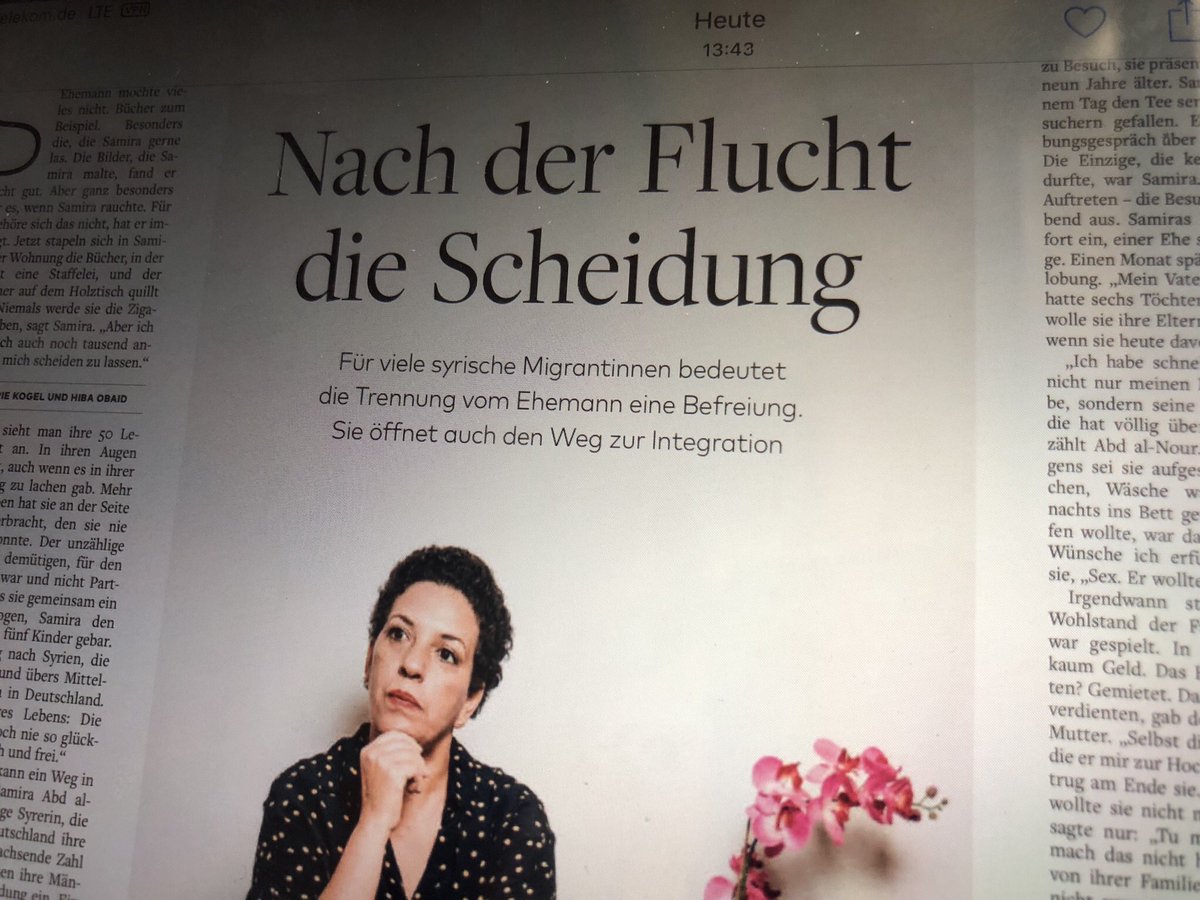 Julia Klockner Ein Wunderbarer Text In Der Welt Am Sonntag Uber Eine Syrische Frau Die Sich Emanzipieren Und Ihre Freiheit In Deutschland Finden Konnte Frauenrechte Und Integration T Co Zkoyuujild
