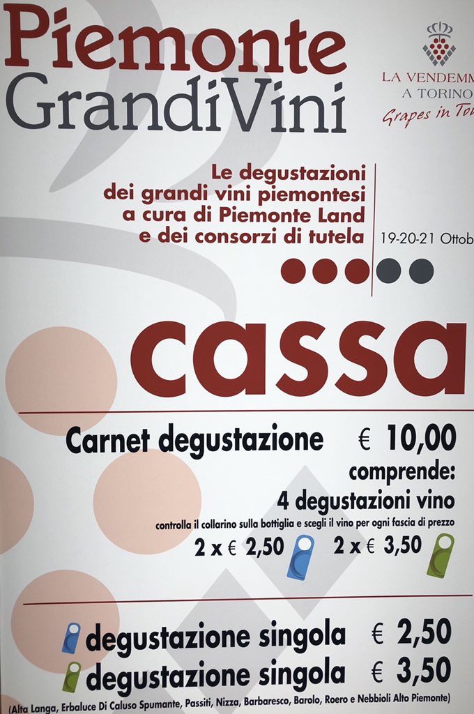 Continua oggi la kermesse di  appuntamenti e degustazioni di Vendemmia a #Torino 🍇| Info vendemmiatorino.it | #vendemmiatorino #visitpiemonte #lamiatorino #piemonte #italy #vino #wine