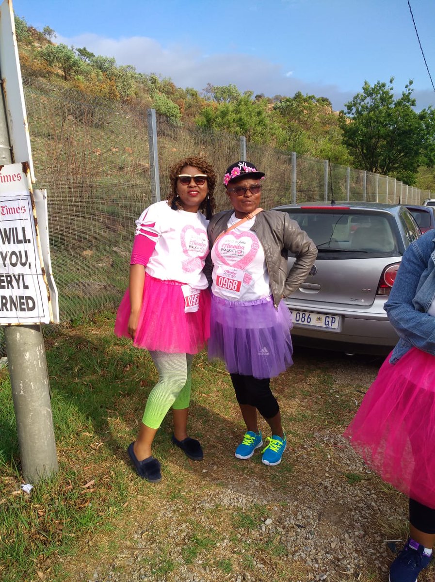 Manana_Reah's tweet photo. #iThembaWalk2018 #it'sallaboutbreastcancer #KayaWeekends #AvonWalk #kayafm
#TeamMelodyTheWarrior✊🏼✊🏼✊🏼
We did it ♥♥♥ https://t.co/r6za3deq1M