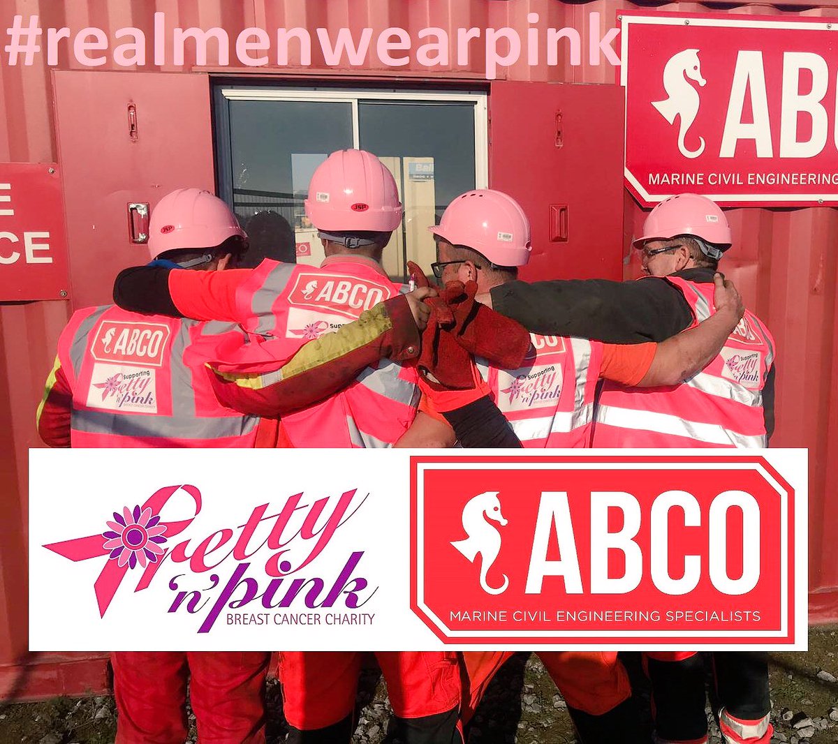 ABCODivers's tweet photo. Day 7 Images for @Prettynpinkni Breast Cancer Charity ‘Pink Week’ #RealMenWearPink #abco #abcomarine #abcodivers #pinkweek https://t.co/a2DZifuRCi