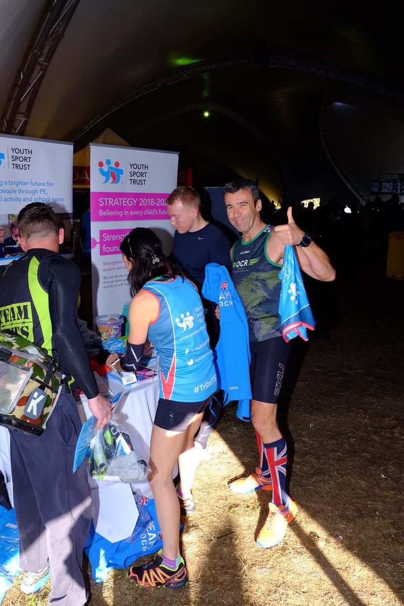 YouthSportTrust's tweet photo. Good luck to all our obstacle racers in the charity at #OCRWC18 thank you all for your support @OCRChampionship https://t.co/r2qdugZevw