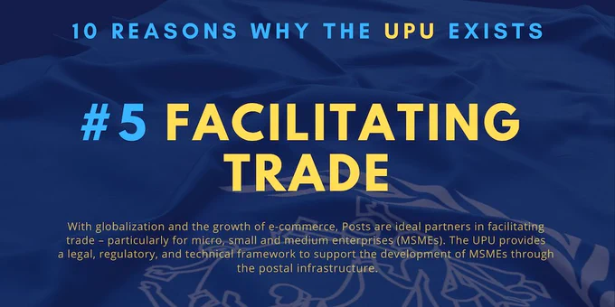 Image from Universal Postal Union (@UPU_UN)