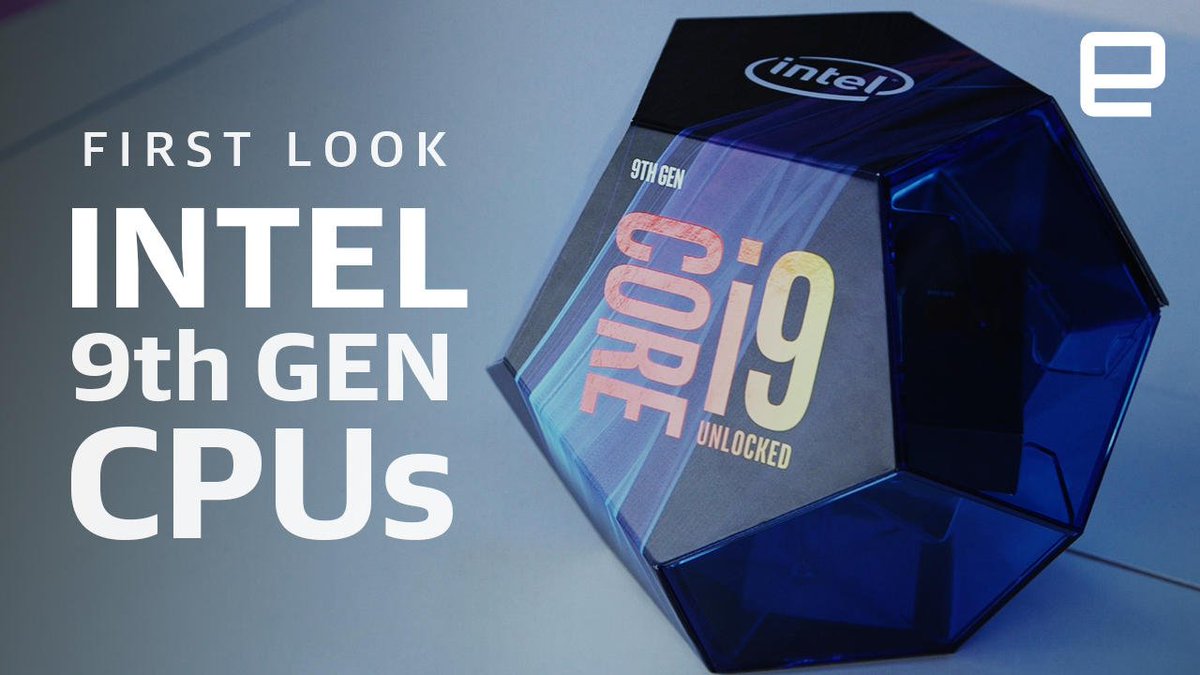 Intel's 9th-generation Core processors reach up to 5GHz: engt.co/2PncWhO https://t.co/mx63Nb8lWW