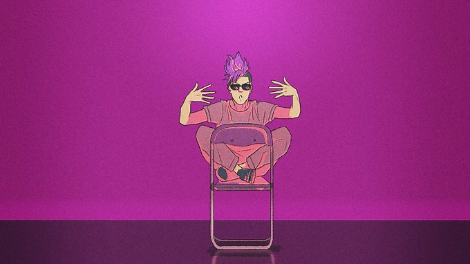 「紫 半袖」のTwitter画像/イラスト(古い順)