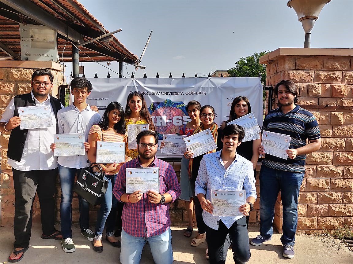 bennettuniv's tweet photo. Congratulations Winners! @BennettUniversity is delighted to share the achievements of the students of #SchoolofLaw who represented us at NH-65, the Literary and Cultural Fest held recently.
#BBALLB #BALLAB #Law #MootCourt https://t.co/P9mRkb2Osv
