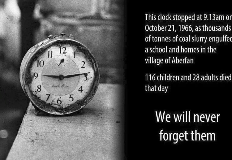 We shall never forget RIP ❤ #Aberfan