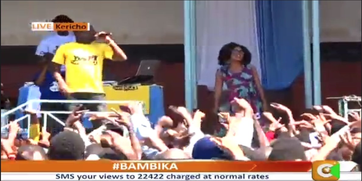 citizentvkenya's tweet photo. The show is going to be lit courtesy of our number 1 hype man @timelessnoel1 .

Make sure you keep it locked to Citizen TV with #Bambika coming live from University of Kabianga https://t.co/3JG2vK12AV