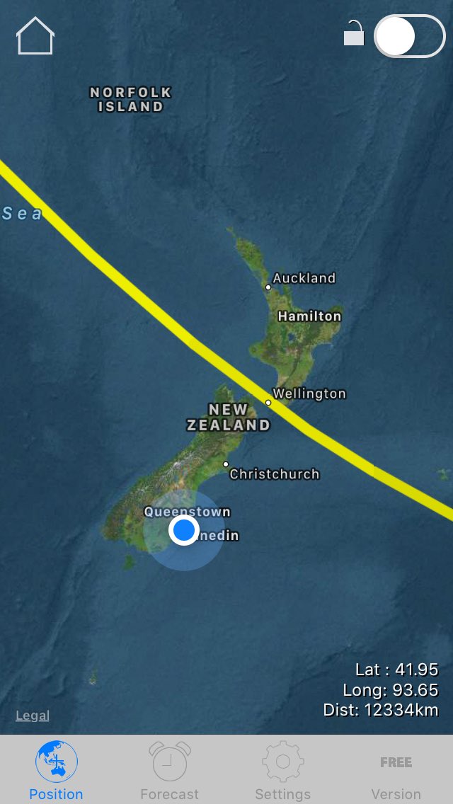 five15design's tweet photo. Very bright & long duration #InternationalSpaceStation @Space_Station #ISS crossing of @Lovedunedin #Dunedin & all of #NewZealand from 9:33pm tonight.
I’m all set up in #MacBay on @otagopeninsula https://t.co/pQRm0q8Fay