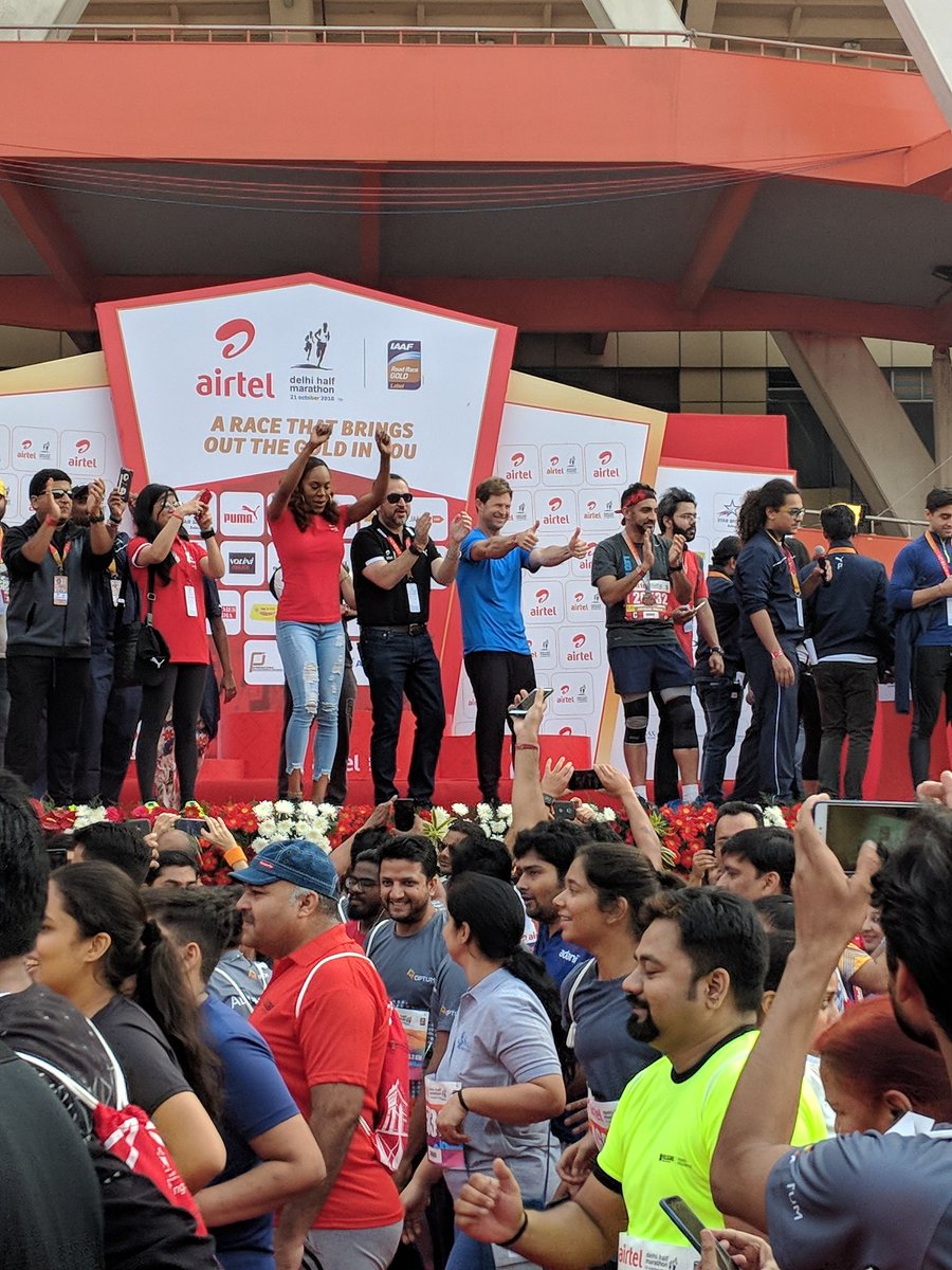 TataMotors's tweet photo. Part of #ADHM2018, the Great Delhi Run is a 5.3km-long race for 12 years and older. And that's how it looks! #RunToLevelNex #LevelNexSUV #DaudDilli @runadhm https://t.co/OBVsHaVt6z
