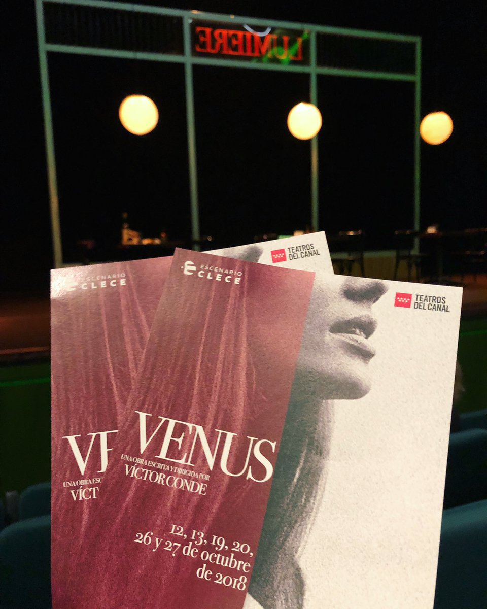 sandra_reca's tweet photo. Una delicia hecha teatro. Escrita por @victorcondeEsq y protagonizada por @ArianaBruguera y #AntonioHortelano entre otros. Sólo os quedan 2 días! No os perdáis esta maravilla en @TeatrosCanal 😍 https://t.co/cP8aMcClo5