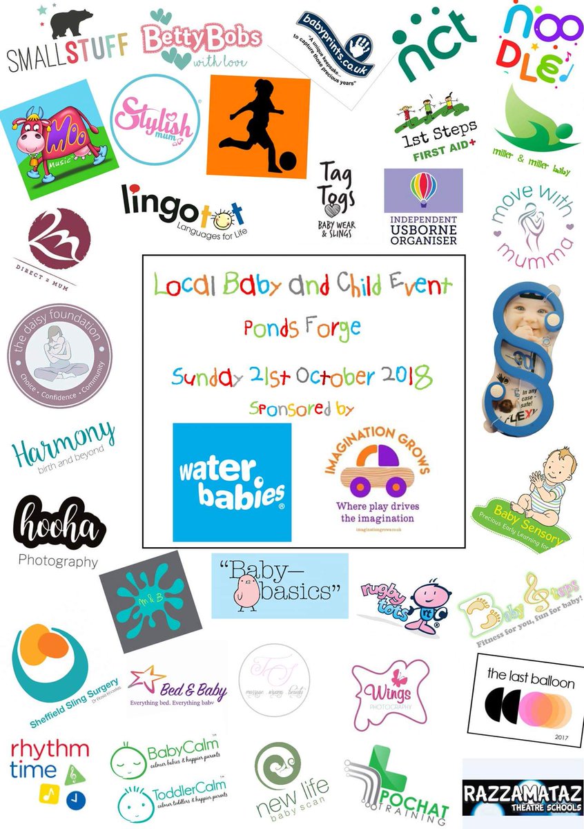 DaisySheffNorth's tweet photo. Check out the Local Baby and Child Event if you're at a loose end today! Some awesome local businesses to discover ❤

#sheffield #sheffieldissuper #shoplocal #shopsmall #baby #child #pondsforge https://t.co/IpwF63EdC2