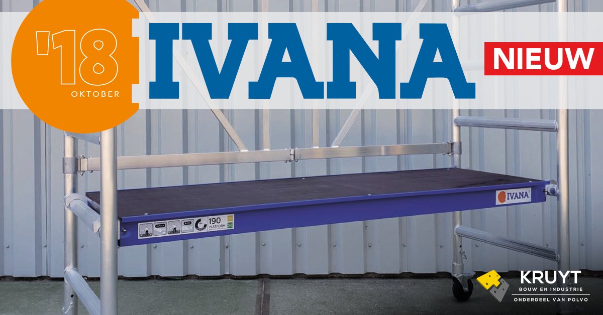 Kruytbv's tweet photo. Een zeer sterke en robuuste kamersteiger voorzien van opbouwframes, zelfborgend platform, antislip en flexibele kraagbuis. Hij is bovendien eenvoudig te vervoeren en gemakkelijk in en uit te klappen. 

Bekijk de Ivana kamersteiger via: https://t.co/CuCW75AlpZ https://t.co/Vyh8zYvDNI