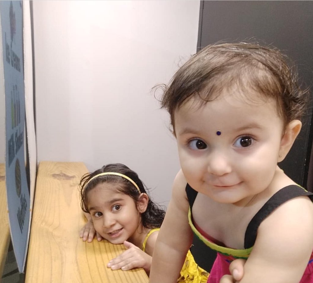 rajanid947's tweet photo. Look what I found in insta..cuteness ki dukhanπππ how she is lookingπnatkhat cutieπ #yrkkh #zenisha π https://t.co/xel4WwdekS