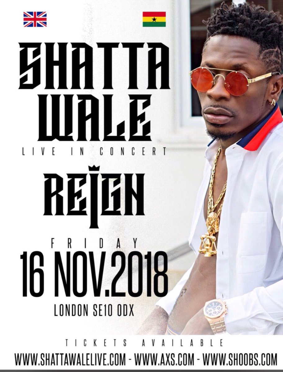 missobiri's tweet photo. PSA 🗣
Shatta Wale: Live in London
Friday 16th NOV !!
@indigoatTheO2
TICKETS OUT NOW @ https://t.co/31OHPFUVE2 !!
#ShattaReignLondon
#AnotherSoldOutShow
🔥🔥 https://t.co/cUE2BQl274