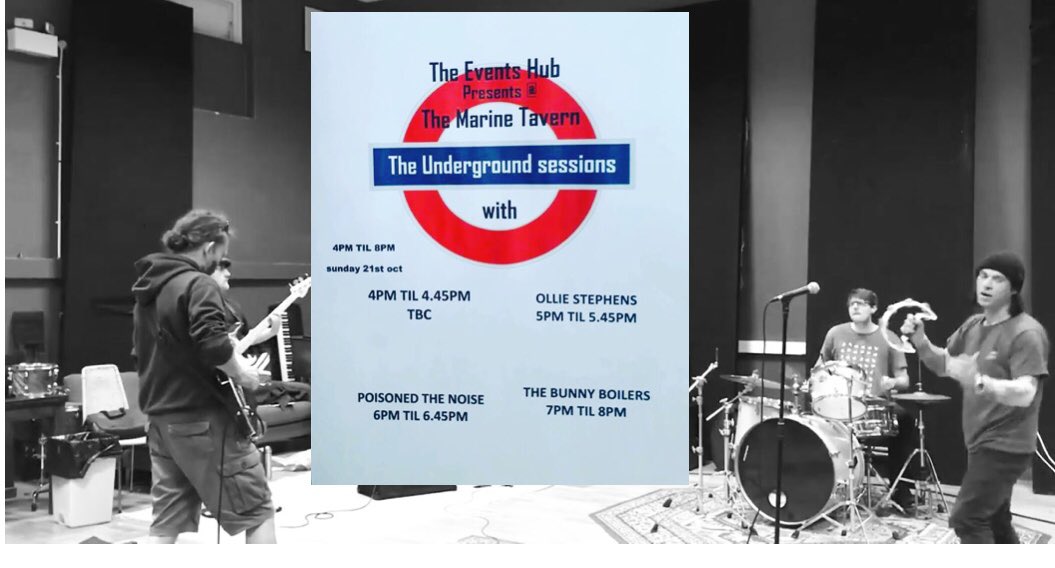 RollinItch's tweet photo. @poisonedthenoise TODAY Sunday 21st of October he marine tavern dawlish #livemusic #newband #livinglife #livinthedream https://t.co/TcXRnhhQUe