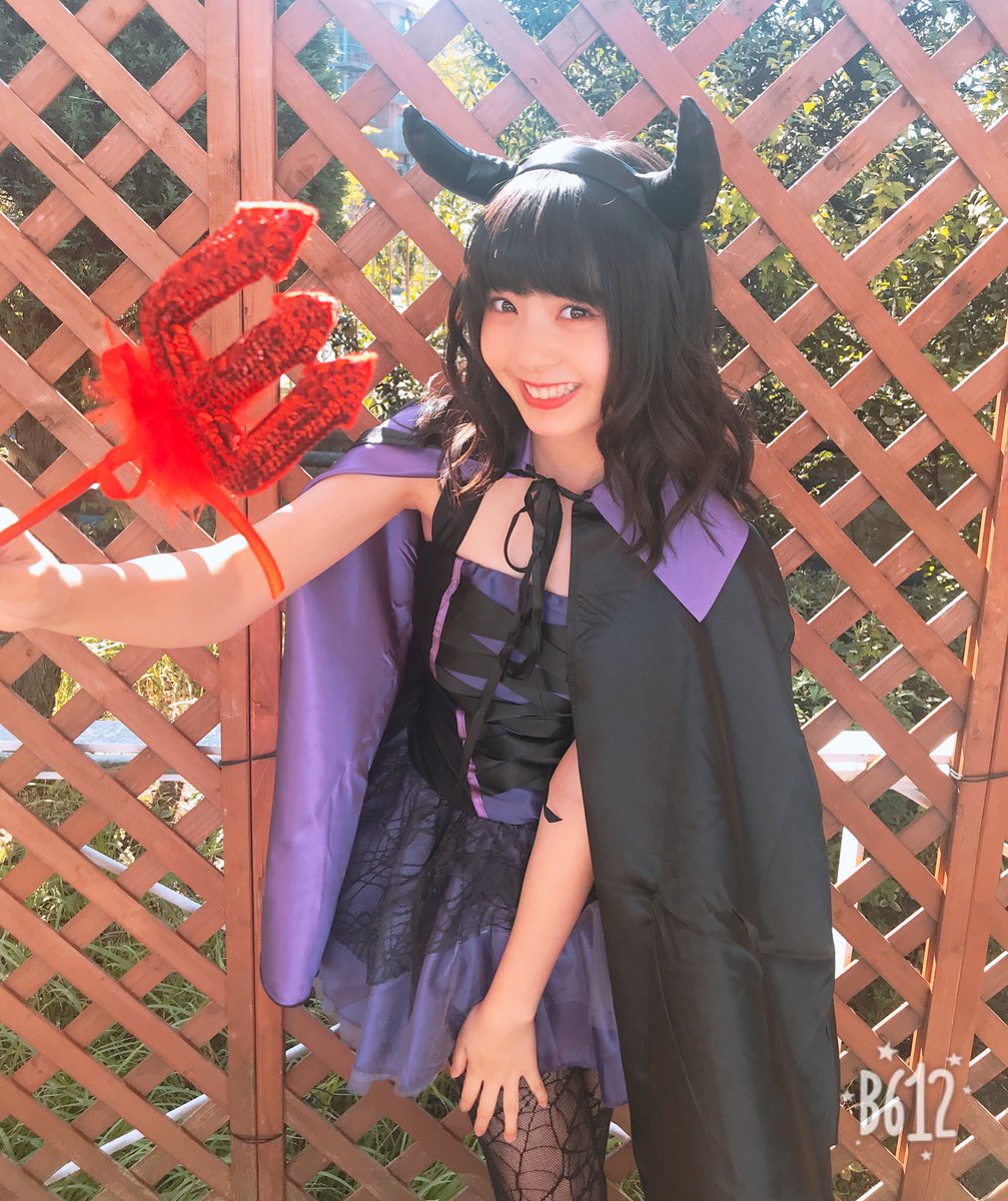 今日はデビルでしたっ♥ ฅ( •ω• ฅ)(๑•ω•๑)♡ みなさんたくさんチェキ