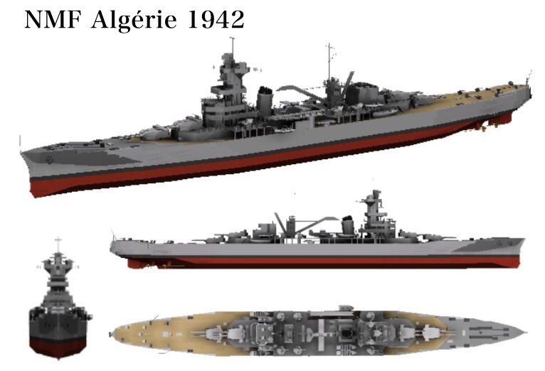晃太 フランス海軍重巡洋艦アルジェリー 1942年頃の再現です T Co Hozhpdqitv Twitter 晃太 フランス海軍重巡洋艦アルジェリー 1942年頃の再現です T Co Hozhpdqitv Twitter