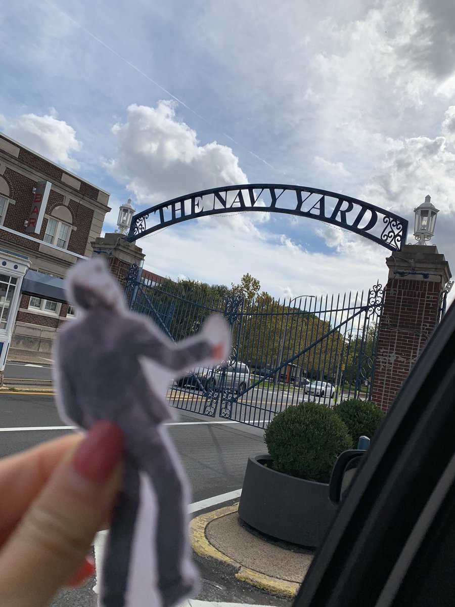 UnNged's tweet photo. #FlatAGB visiting the @NavyYardPhila #travel #leisure #WeekendTrip #PHL #visitphilly #Philadelphia #BlueSkyComing #navy #NavyFootball #SundayMorning #history #navyyard #PhillysUpdates #phillyphilly #historic #attemployee #Xandremployee https://t.co/Xaxst3Lxp1