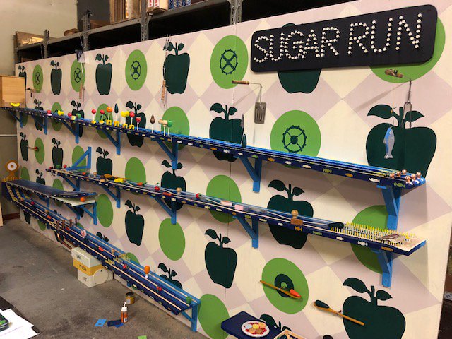 flavoursense's tweet photo. Our glucose, marble "sugar run" is nearly ready. Come and play 23rd October @SciGalleryLon https://t.co/9mlMGIePGR https://t.co/Kw0WWAJTx3