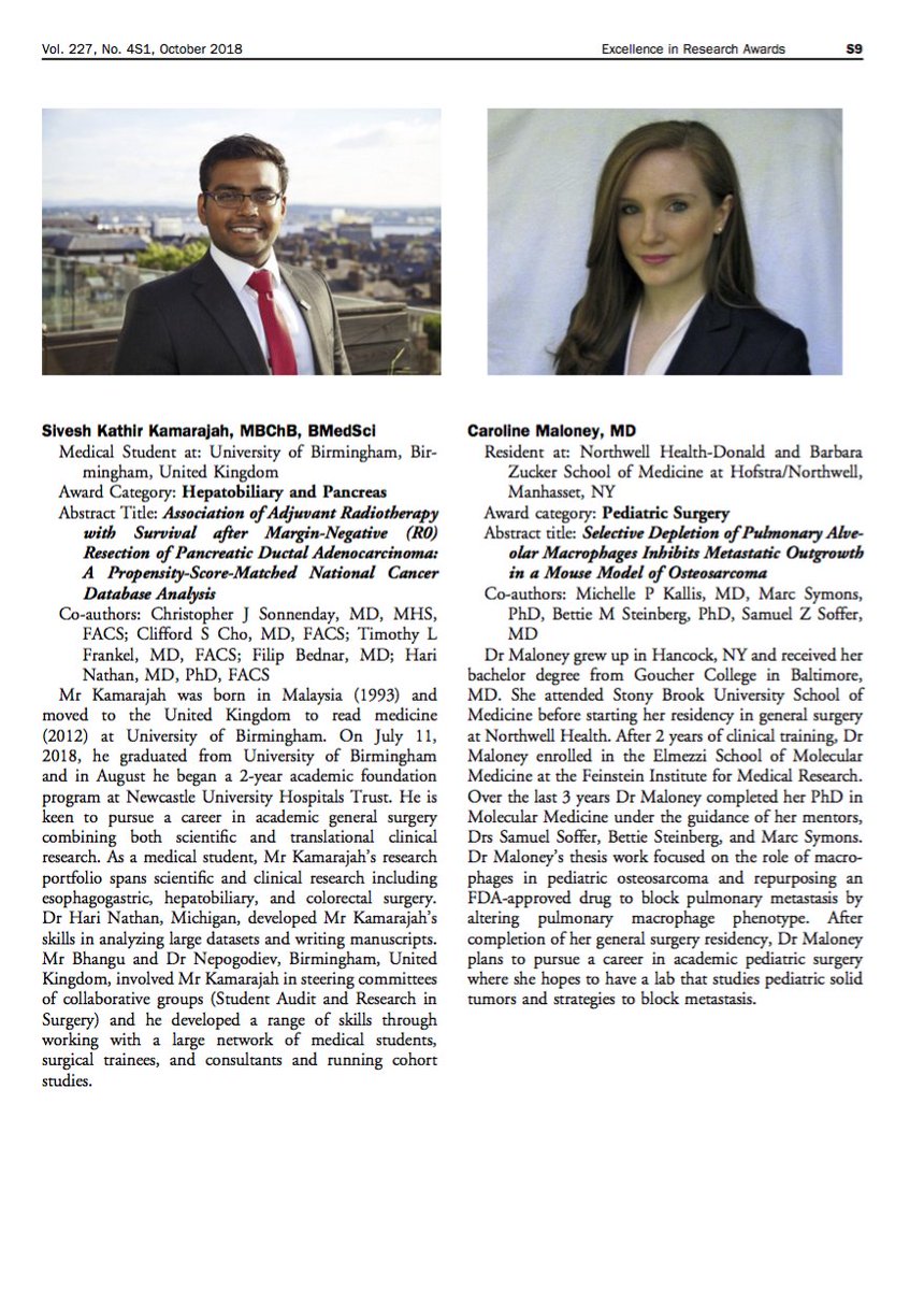 Sivesh K Kamarajah tweet media