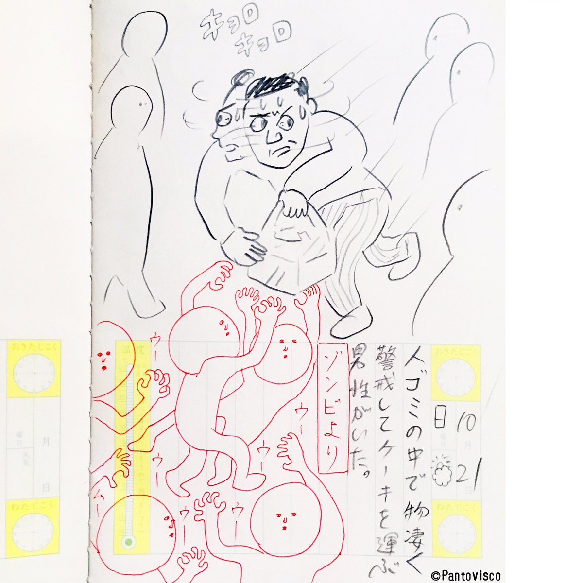 新カオス絵日記 2018.10.21
「多分大切な人の誕生日」 