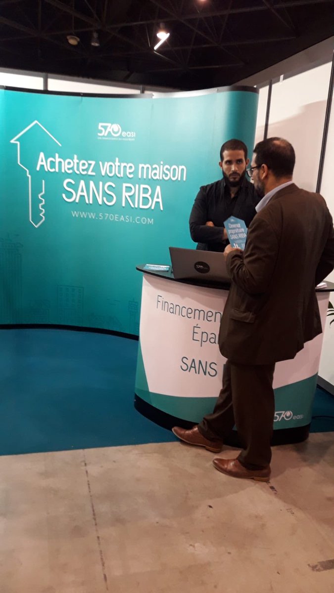 LesMusulmans's tweet photo. 570easi vous propose des financements immobiliers éthiques! N’hésitez pas à venir à leur rencontre pour plus d’informations #RAMS2018 https://t.co/mO3Nh4eKmJ