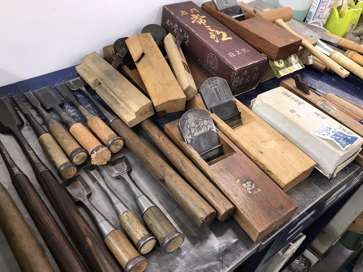 テイクハンズ金沢野々市店 中古工具 On Twitter 大工道具たくさん買わせていただきましたー 年季は入っていますが 丁寧に保管されていたようで 台割れや刃の欠けは少ないです 順次店頭に並べていきますので ぜひご来店ください テイクハンズ 野々市 金沢