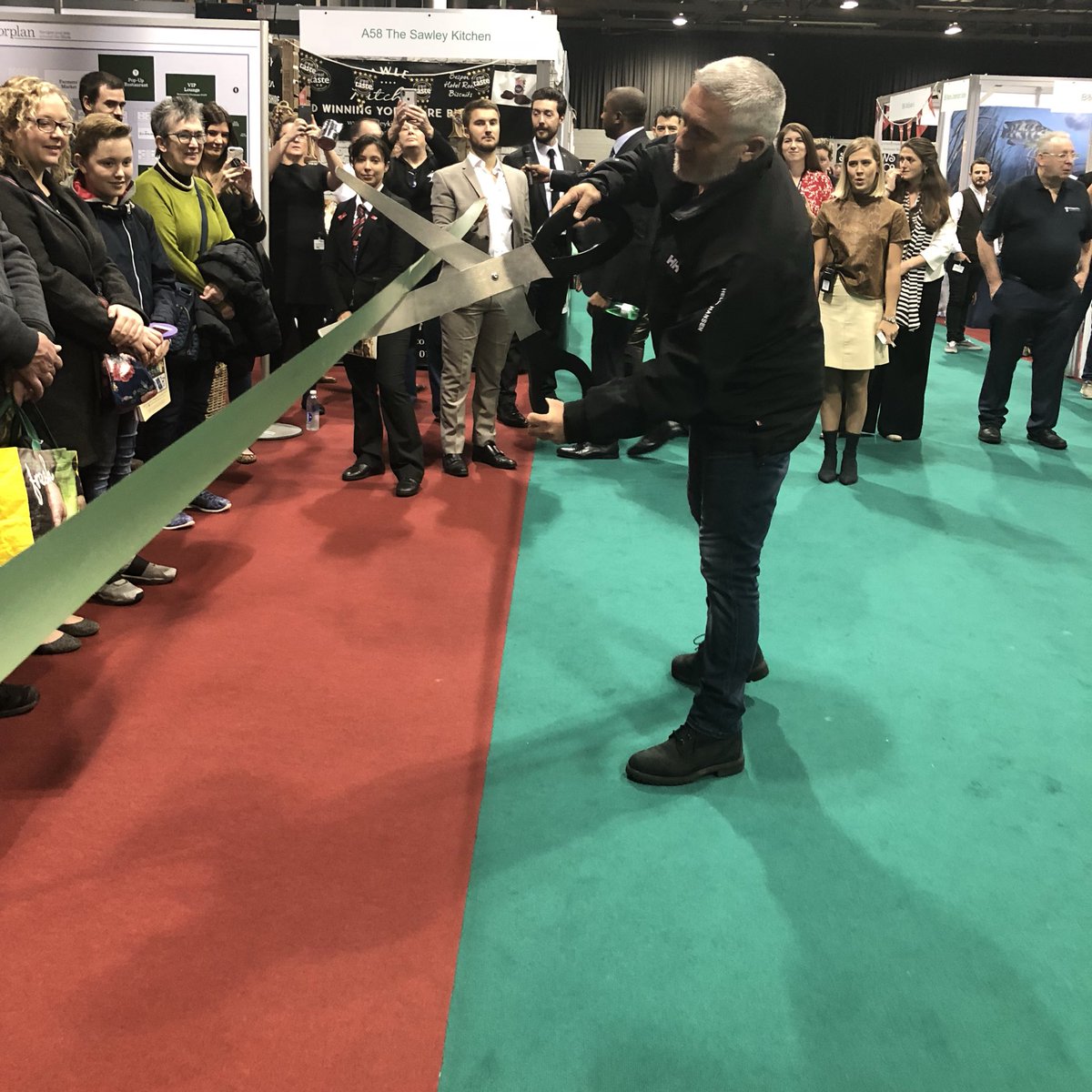 BBCGoodFoodShow's tweet photo. Day 3 has begun... #GFSScot #foodie https://t.co/WkoVomF2VH