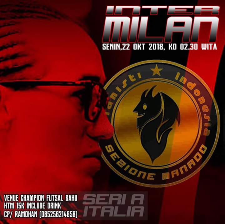 MIsezManado's tweet photo. JANGAN LUPA GUYS
NOBAR DERBY DELLA MADONNINA
Senin Dini Hari yah

Cc: @MilanistiOrId https://t.co/R90jjZVvqG