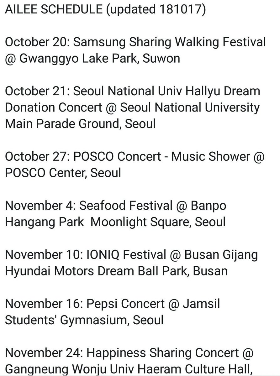claudei8htwynph's tweet photo. My Queen @itzailee schedule ..
ยฉ @DonggueKim #Ailee #์์ผ๋ฆฌ #slaylee #love #sexy #chic #hip #wanpower #WomanPower #queen #solo #aileeans #KPop #concert #music #Dance #vocals #femalevocalist #art #event #AllHitsAllDays https://t.co/60q5F8RPuu