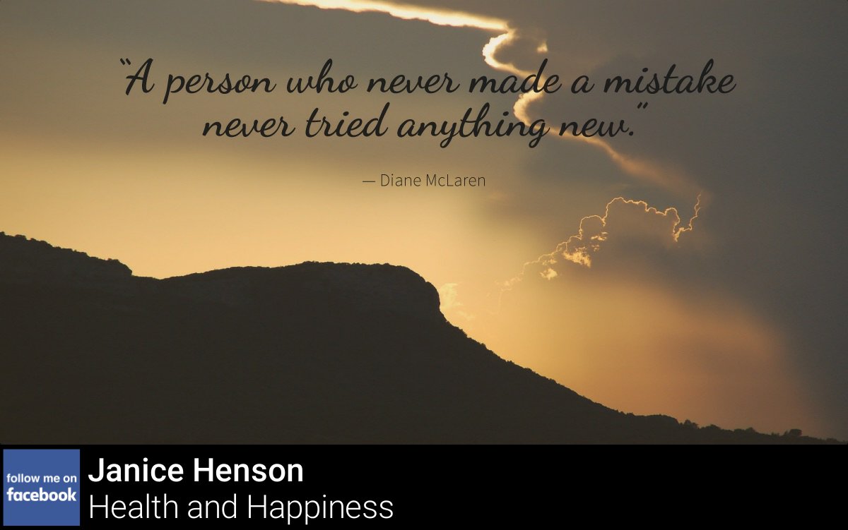Hensons2Health's tweet photo. What appears to be a mistake is merely a stepping stone to greatness. https://t.co/VzewOJEwI7