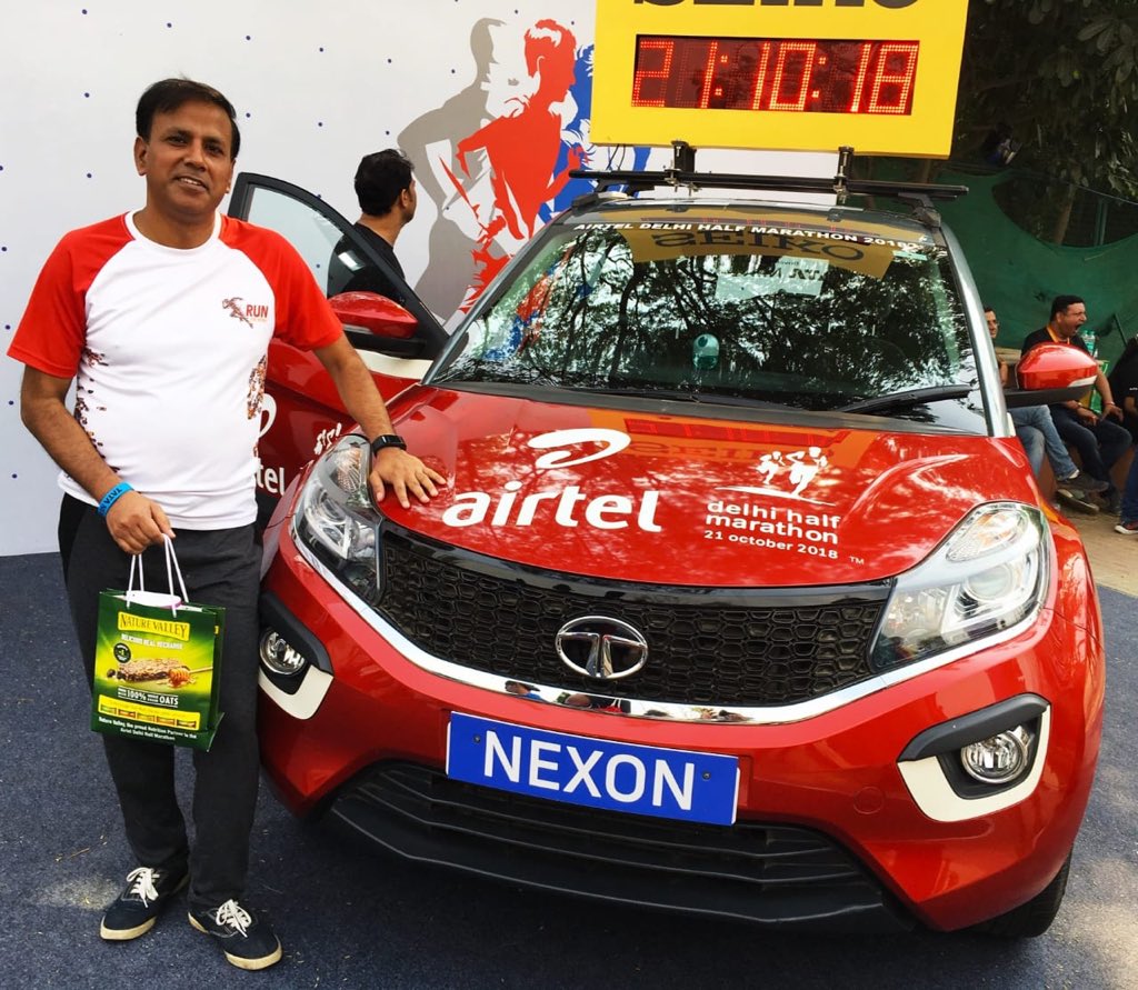TRRAINindia's tweet photo. Congratulations to our runners who supported us at @runadhm
Mr. Amir, one of our runners, participated in his first Half Marathon and helped create an impact by supporting #TRRAIN.
#RunForRetail https://t.co/oaLekQDNEH