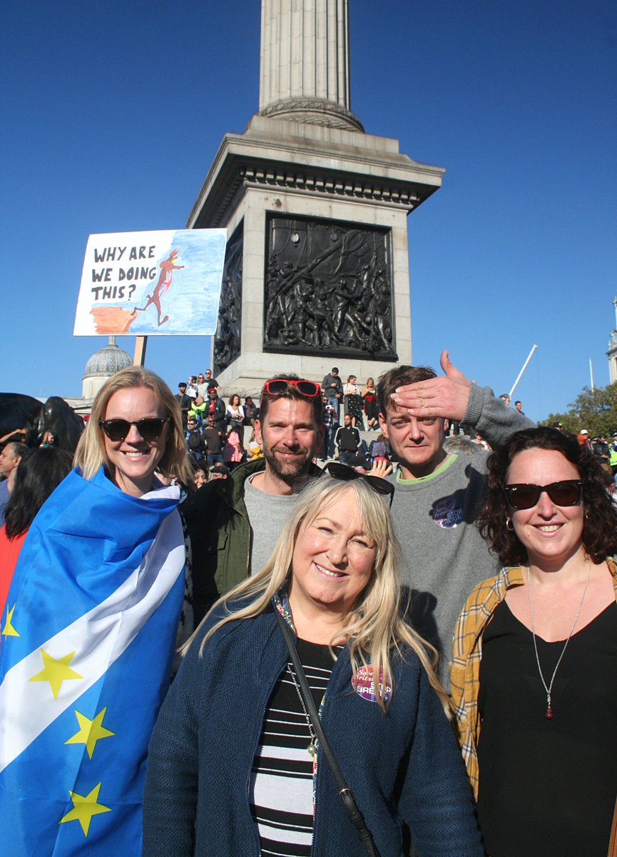 KrisGriffiths's tweet photo. Few snaps from yesterday, Trafalgar Square & Whitehall. Even if nothing comes of it all was a great day out ☀️#PeoplesVoteMarch #Marr https://t.co/vW6uex7khZ