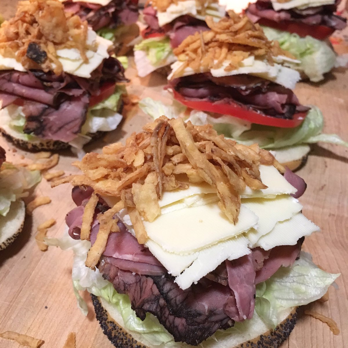 Today’s #brownbaglunch was inspired by Flour Bakery and Cafe and features roast beef, horseradish aioli and crispy onions. I highly suggest grabbing lunch, and a pastry, before or after shopping our South End estate sale! #lunchinspiration #flourbakery #brownbag #fuelforthefire