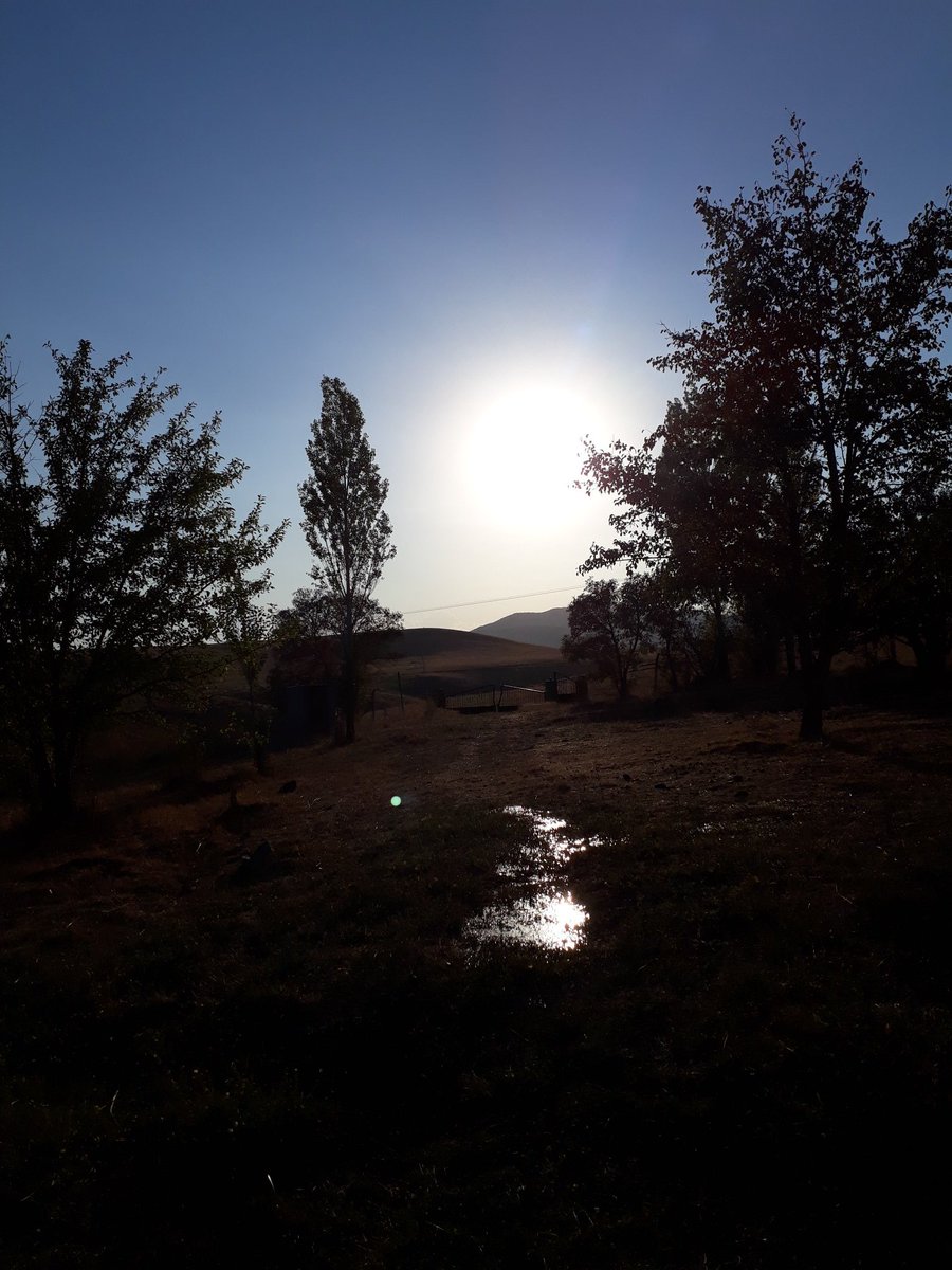 Şimdiye dair ne varsa al senin olsun, bana yetiyor gökyüzü ☕☕