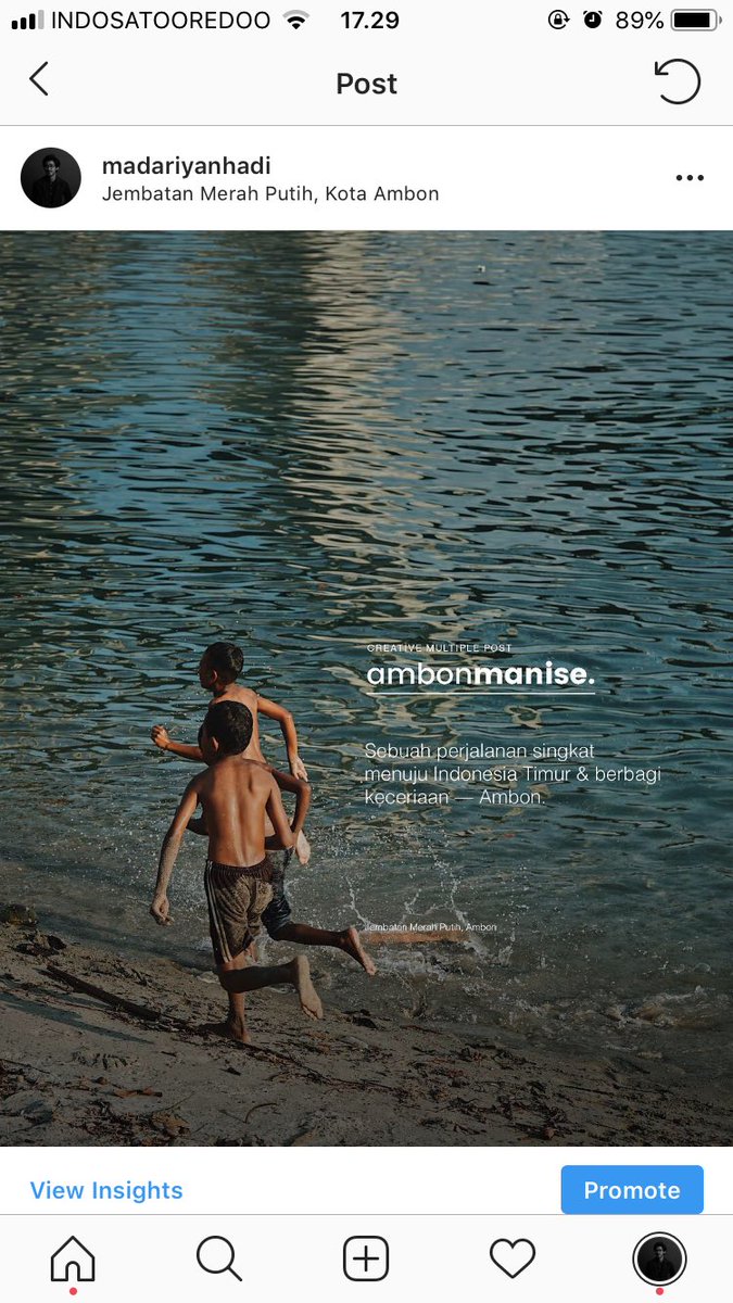 Madariyanhadi's tweet image. Mungkin ada beberapa temen yang disini yang baru ngefollow gw di Instagram. Jujur udah lama jg ngga bikin #CreativeMultiplePost untuk Instagram Feed. Simak cerita gue tentang Ambon yang sangat memorable.

instagram.com/p/BpMQ00VhIpJ/