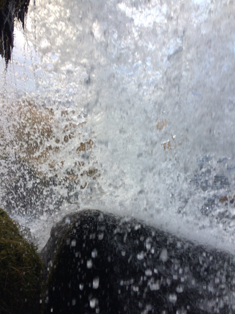 haecgeography's tweet photo. As it’s our last day we thought we should ensure the students are clean before they come home - Icelandic waterfall shower anyone ? https://t.co/kaMUw3WnUx