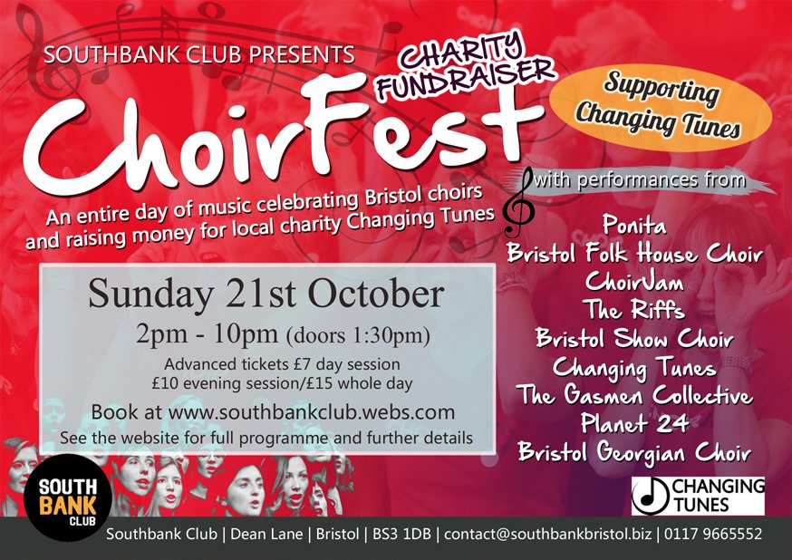 SouthBank_Club's tweet photo. @bbcradiobristol just came to interview us ahead of our ChoirFest Charity Fundraiser today starting at 2pm. Come on down for a day of music from some of Bristol's best choirs! #bristol #choirfest #sunday @VisitBristol @bristol247 #whatsoninbristol https://t.co/4YL32tFJ7F