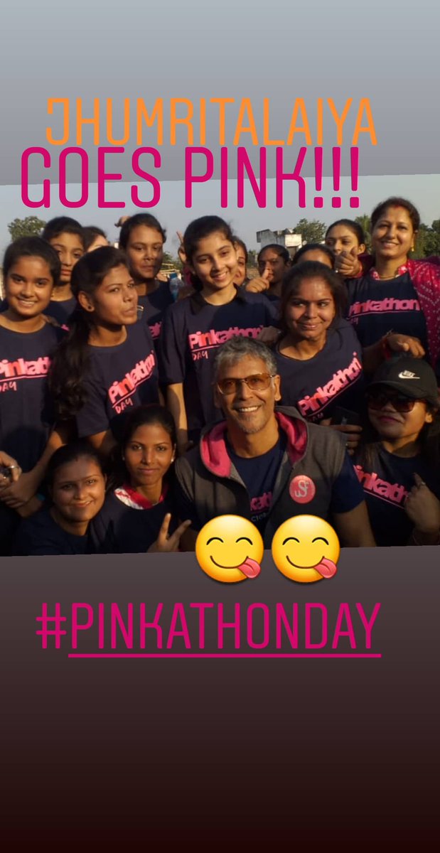milindrunning's tweet photo. 6 countries.
63 cities. 
Over 11,000 women. 
21st October 2018. This is Pinkathon Day. #FitWomen4FitFamilies 
#PinkathonDayCVRSquadBengaluru
#HargharmeinPinkathon 
#TataSalt
#Live2Inspire @pinkathond https://t.co/WvbIJqqXFT