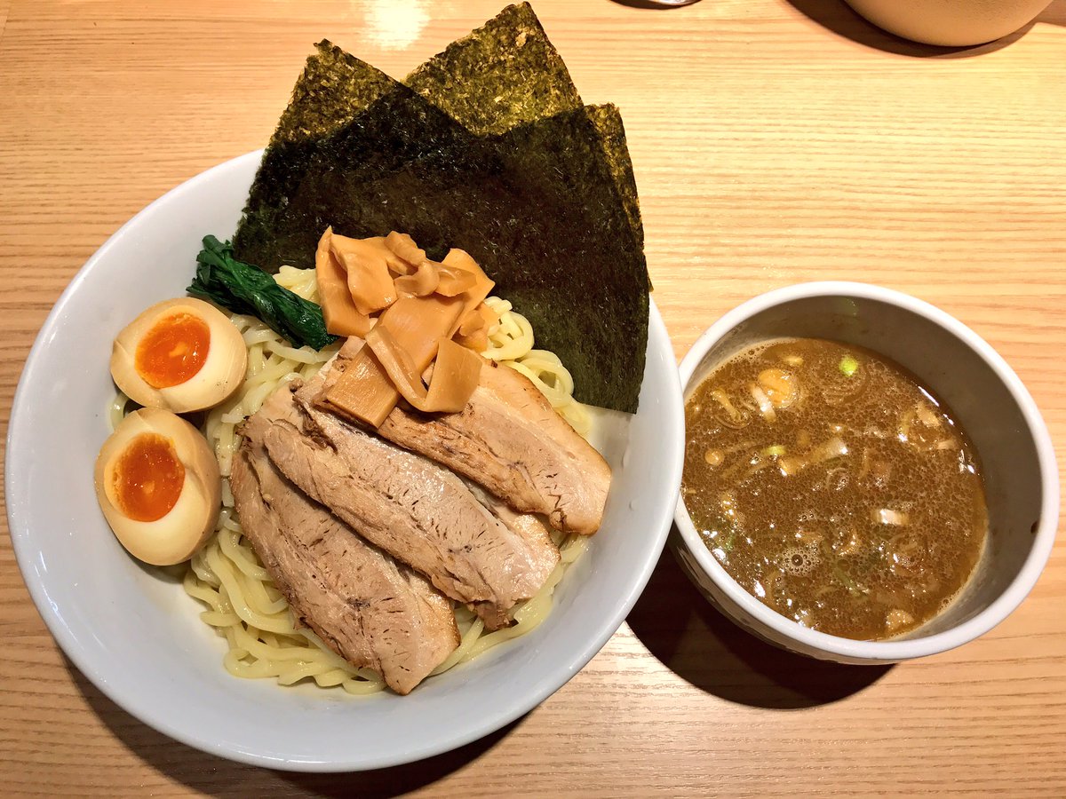 Akira على تويتر 麺屋 みちしるべ 二子玉川 つけ麺