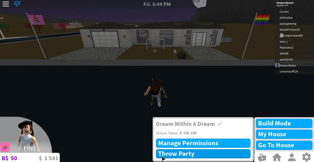 Hollie Thejoyofcoke Twitter - zoes place roblox