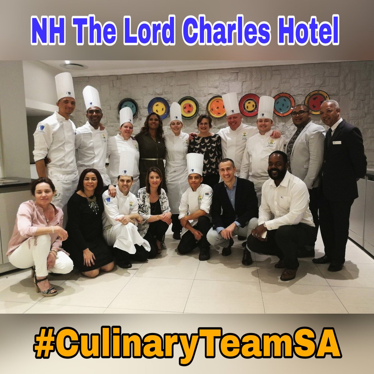 A big thank you to the @NHLordCharles for hosting our Restaurant of Nations dinner last night. #CulinaryTeamSA #TeamMasakhane