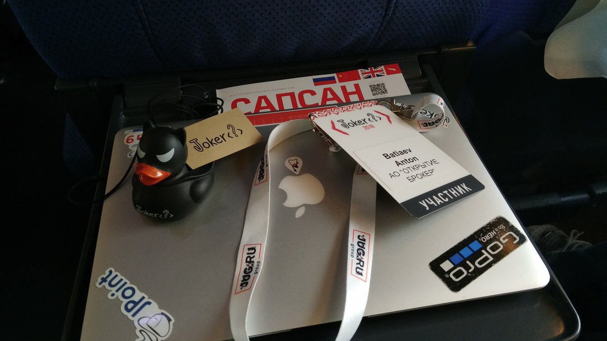 batiaev_com's tweet photo. @JUGru Thanks for one more great #jockerconf
#Java #spb https://t.co/f1l3WhAoDa