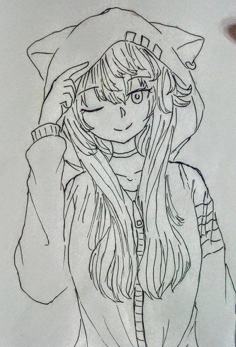 色塗りしなきゃ( ・ω・)(使命感)
#アズリム #リム絵 
