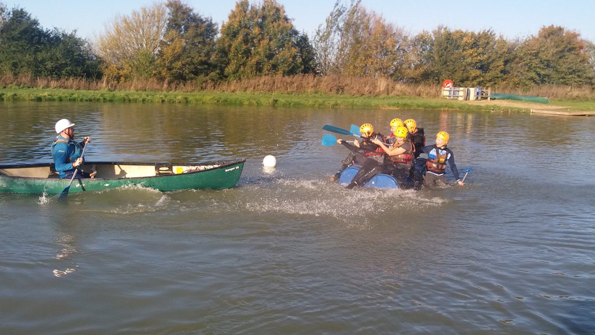 sirius_north's tweet photo. #SANY11 enjoying their adventures in Caythorpe #raftbuilding #SANenrichment https://t.co/hi2NjM4txP