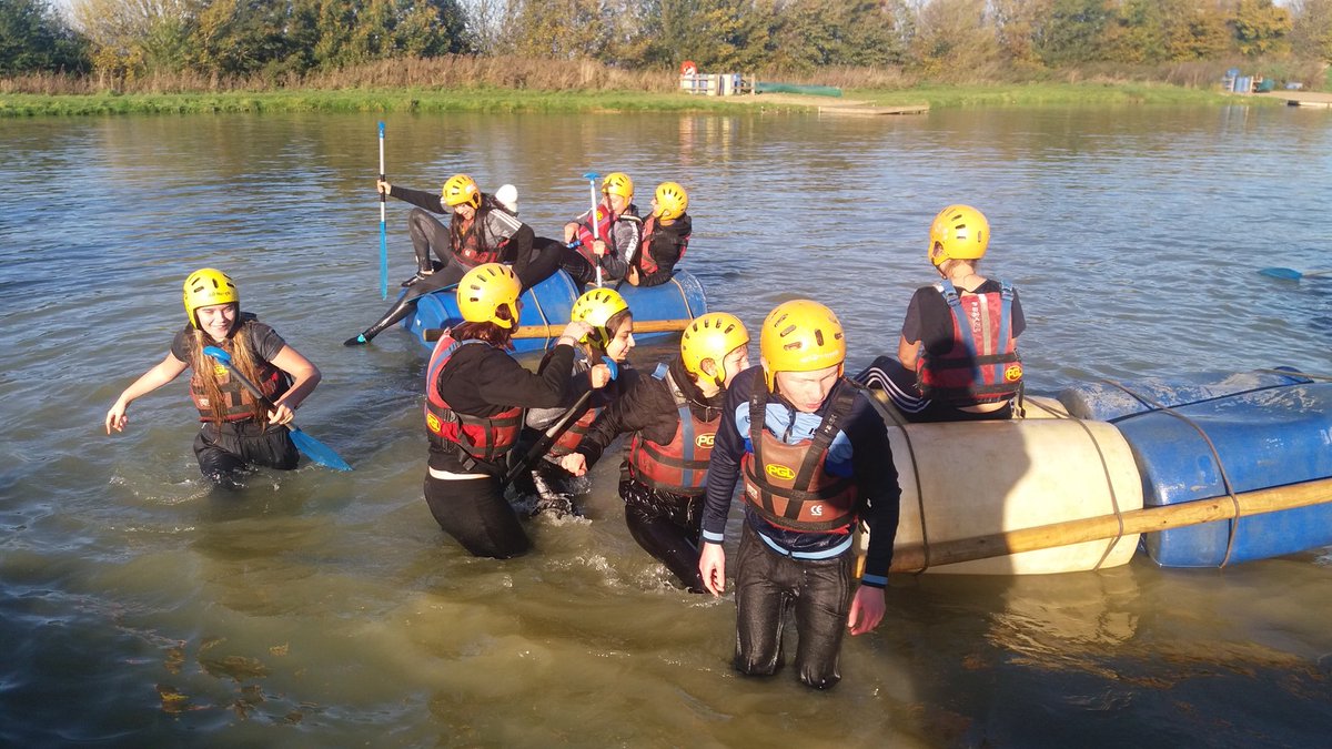 sirius_north's tweet photo. #SANY11 enjoying their adventures in Caythorpe #raftbuilding #SANenrichment https://t.co/b9POicbV2S