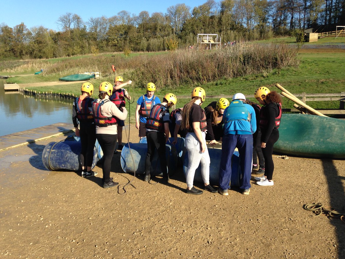 sirius_north's tweet photo. #SANY11 enjoying their adventures in Caythorpe #raftbuilding #SANenrichment https://t.co/TpVq38adTQ